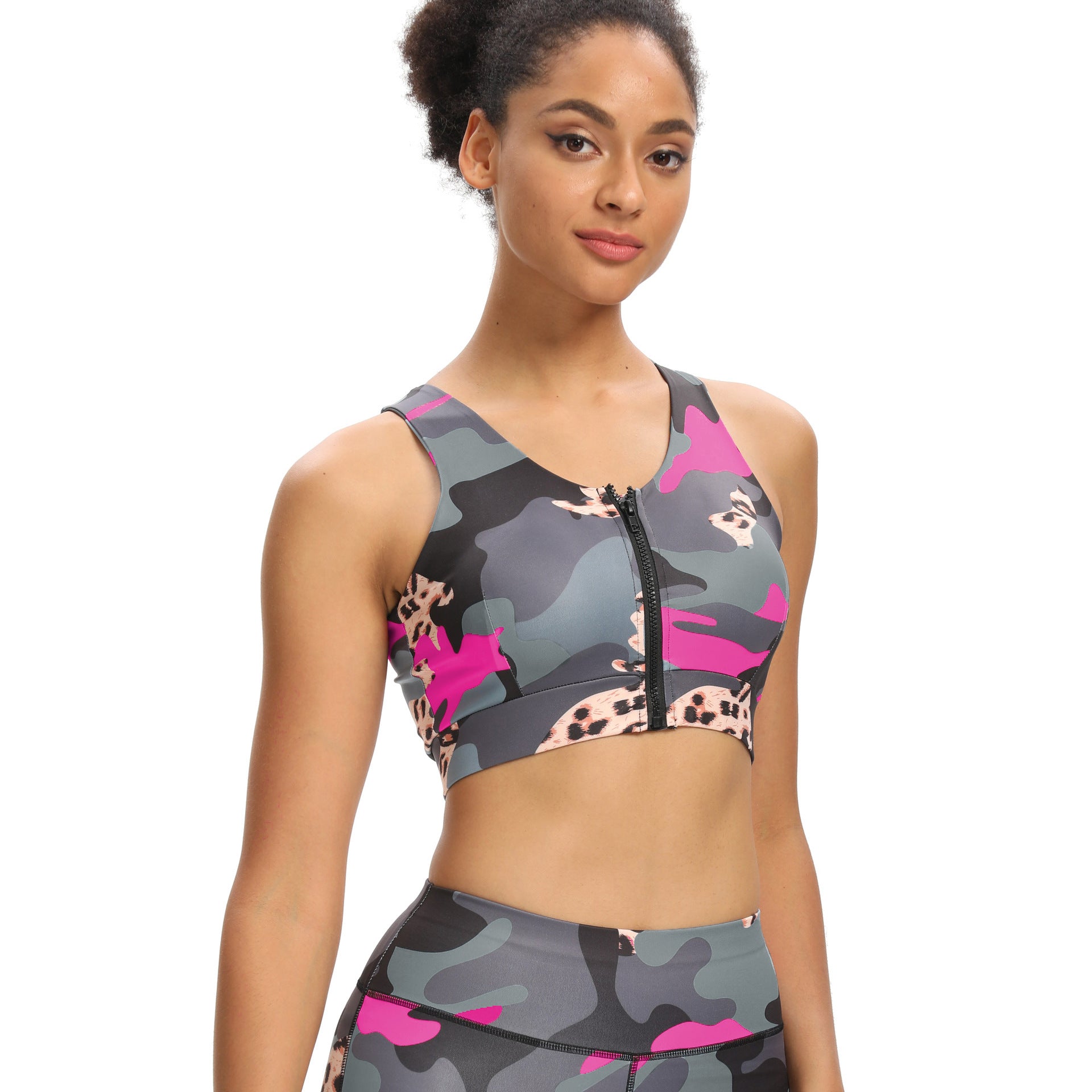 Camouflage Yoga Set