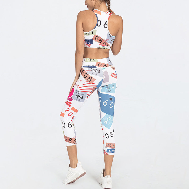 Number Plate Yoga Set