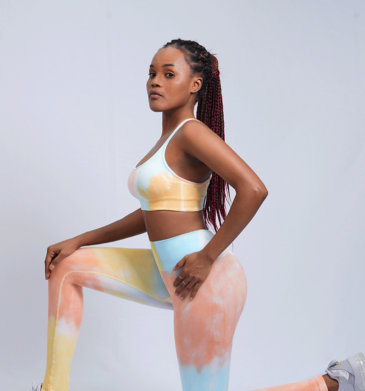 Painted Double Yoga Set