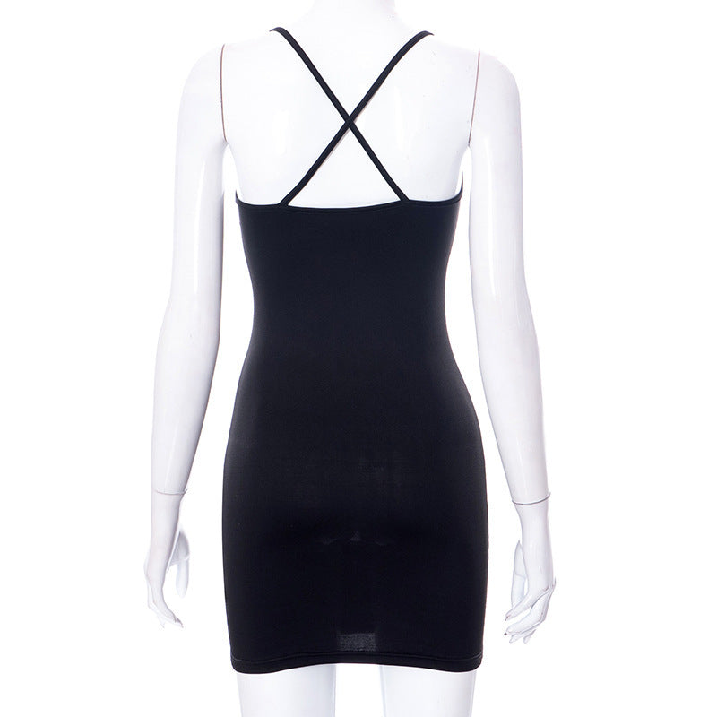 Hollow Out Camisole Club Dress