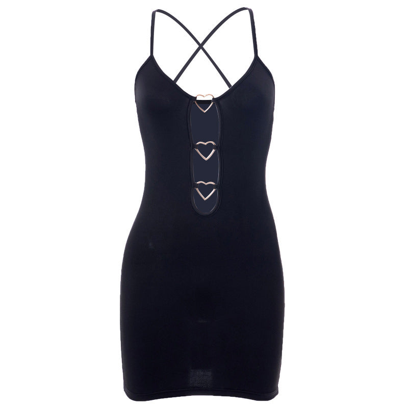 Hollow Out Camisole Club Dress