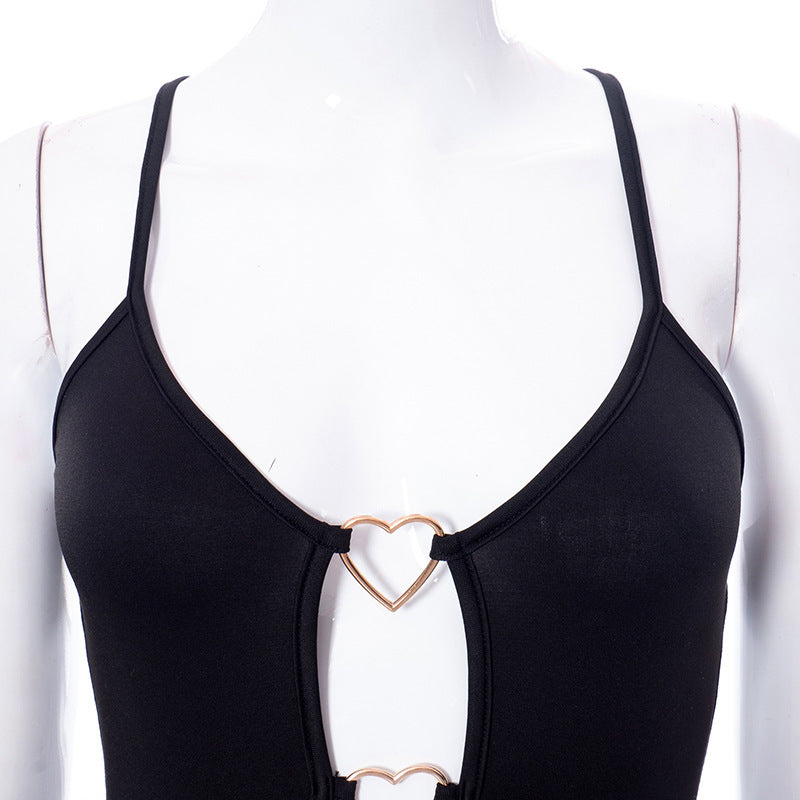 Hollow Out Camisole Club Dress