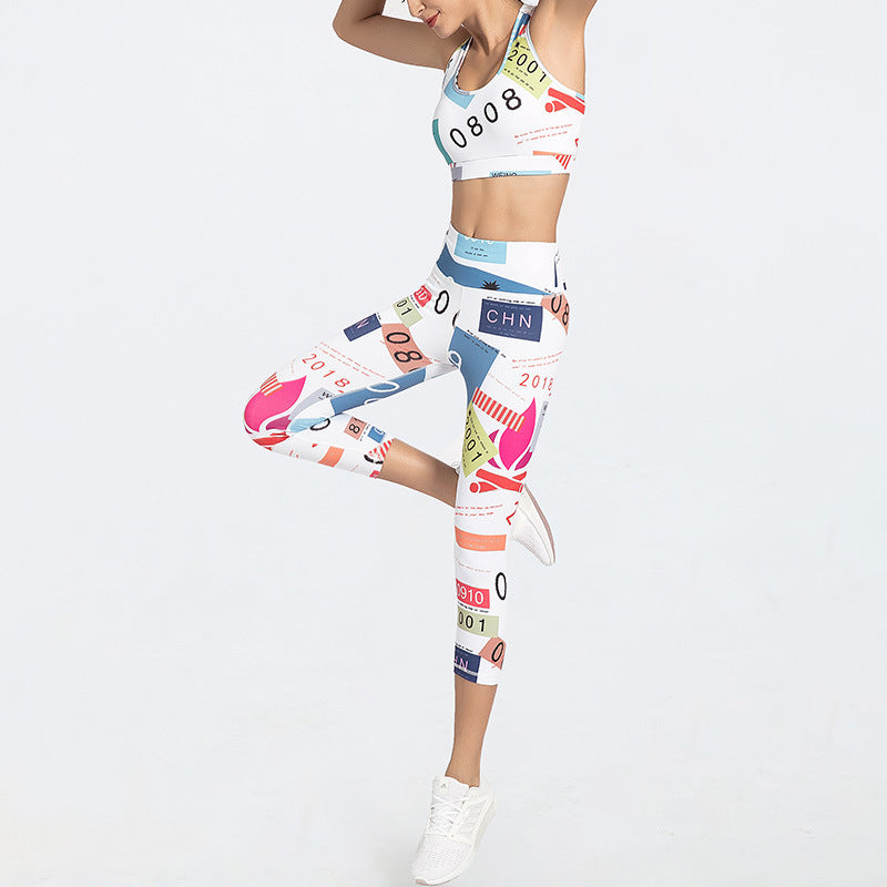 Number Plate Yoga Set